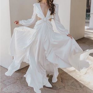 Untamed petals Positano dress